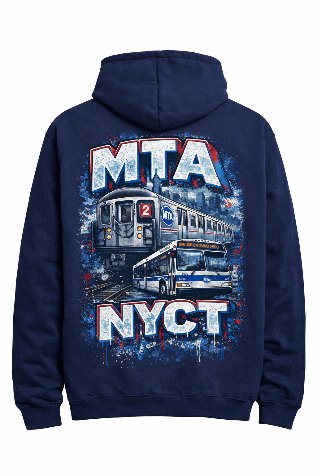 MTA NYCT GRAPHIC ZIP UP