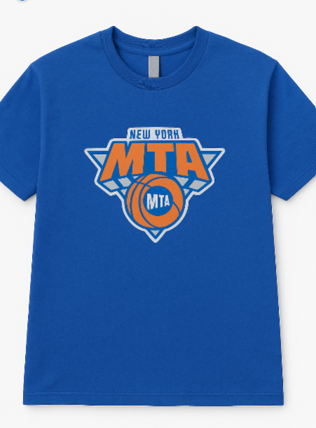 MTA KNICKS T SHIRT